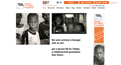Desktop Screenshot of fundaciotalibes.org